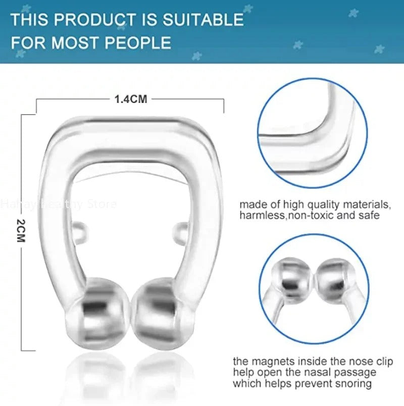 š¤ SilentBreathe⢠Anti-Snore Nose Clip
